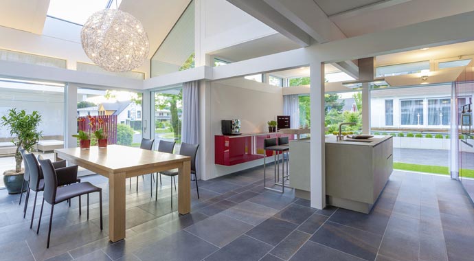 Huf Haus Musterhaus Art 4 Wohnbereich