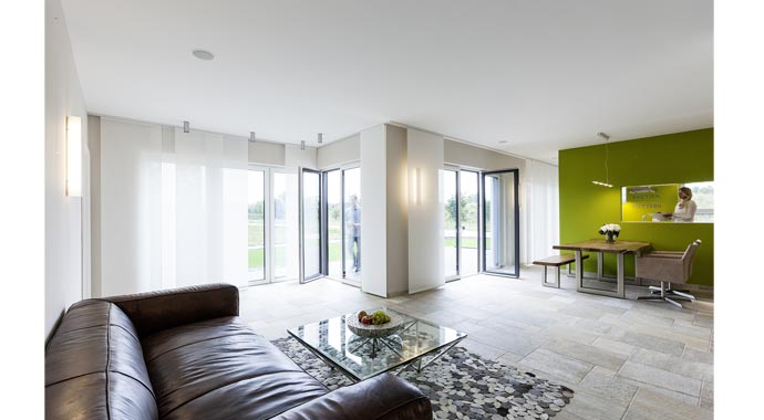 Musterhaus Berlin-Werder von Kampa Wohnbereich