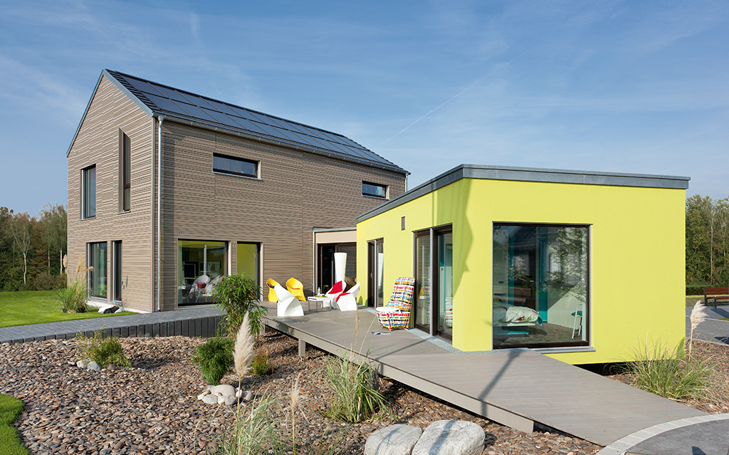 SchwörerHaus Musterhaus Energiewunder - Plan E 15-142.1 Außenansicht