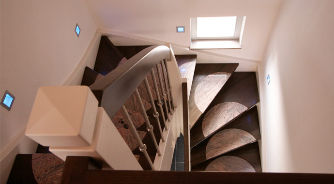 Treppenhaus Musterhaus Mannheim ProStyle 128 von ProHaus