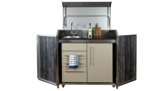 Outdoorküche von Stengel Steel Concept