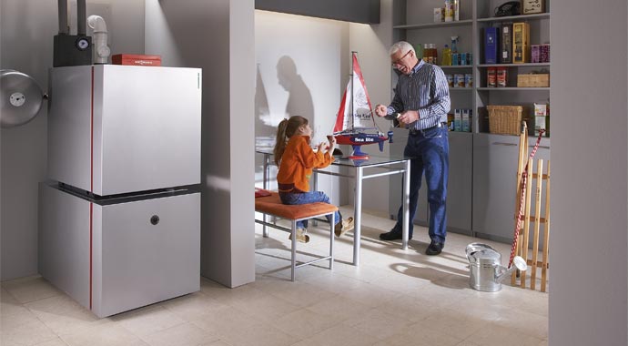 Öl-Brennwertkessel Vitoladens 300-C von Viessmann