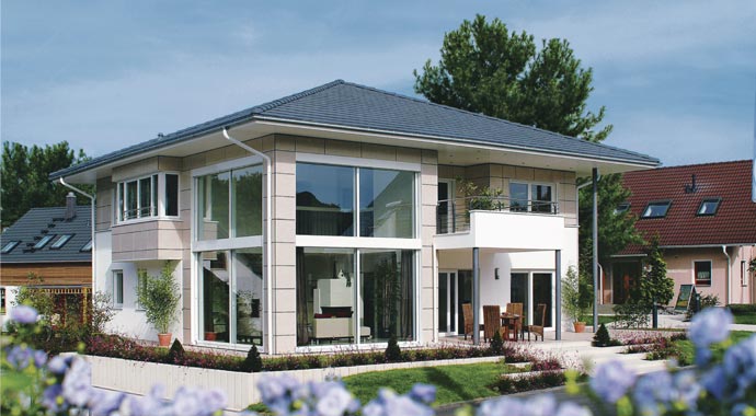 WeberHaus Ausstellungshaus Bad Vilbel Außenansicht