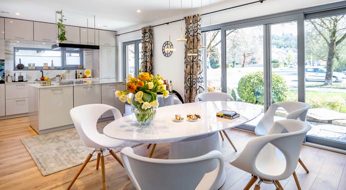 Essbereich Musterhaus Ravensburg von SchwörerHaus