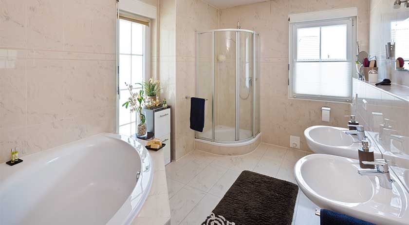 Heinz von Heiden Haus Kempten 1 Badezimmer