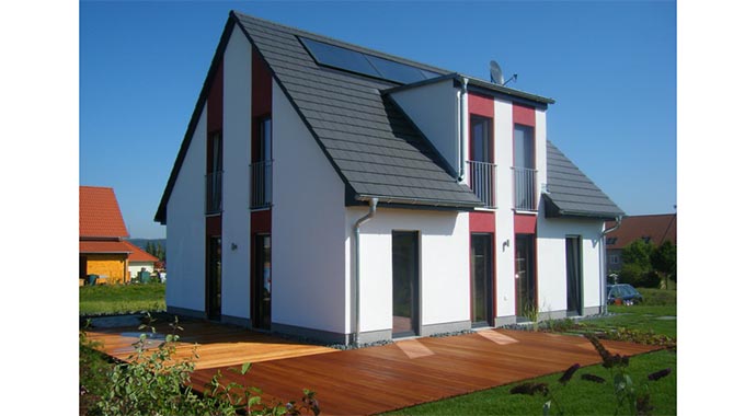 Town & Country Haus Musterhaus Flair 113 Dresden Außenansicht