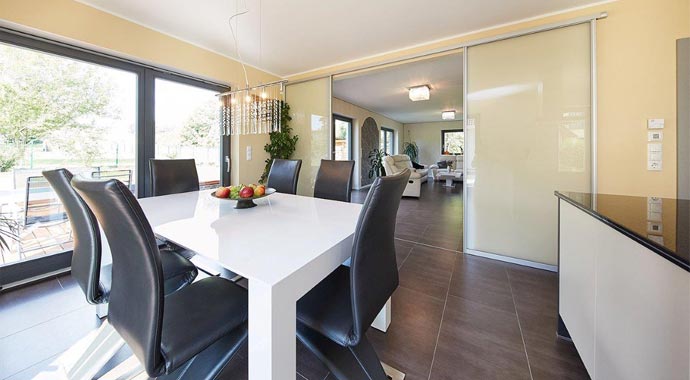 Gussek Haus Musterhaus Melanie Essbereich