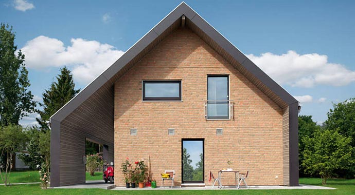 SchwörerHaus Musterhaus Plan E 15-140.1 Außenansicht