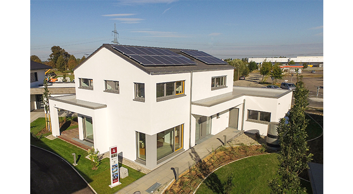 Büdenbender Musterhaus Vitalis Außenansicht