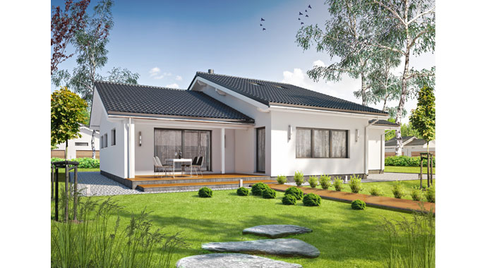 Danwood Musterhaus Brave individuell Außenansicht