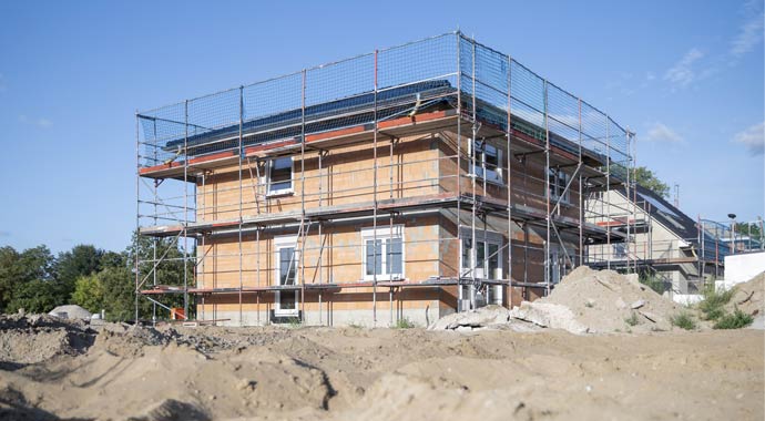 Symbolbild Hausbau  Symbolbild Hausbau
