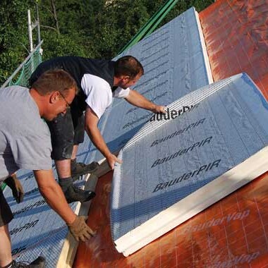 Aufsparrendmmung - Wrmedmmung - Energiesparen - Hurra Wir Bauen