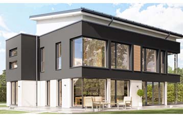 Bien-Zenker Musterhaus Concept-M Wuppertal Außenansicht