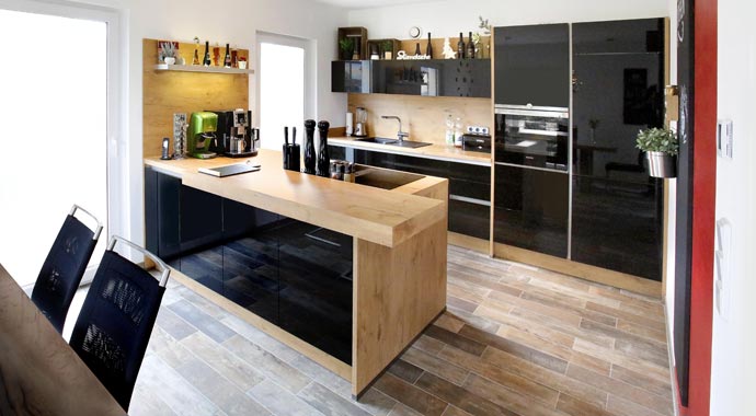 Küche Kundenhaus Point 140 A2 von Dan-Wood