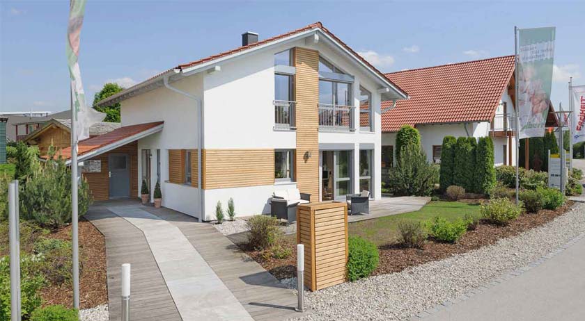 Albert-Haus Musterhaus Poing Außenansicht
