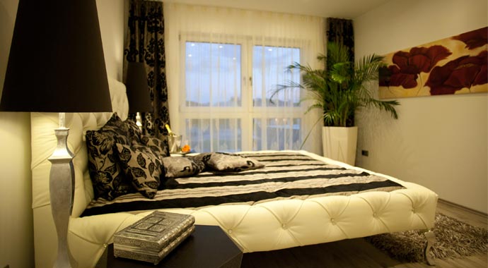 ELK Fertighaus Musterhaus ELK Effizienzhaus 189 Schlafzimmer