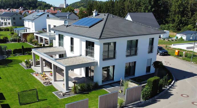 Außenansicht Stadtvilla von Lehner-Haus