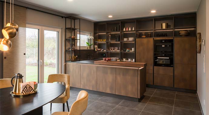 Küche Medley 3.0 - Musterhaus Kassel von Fingerhaus