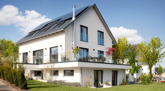 Außenansicht Kundenhaus Brazel von SchwörerHaus