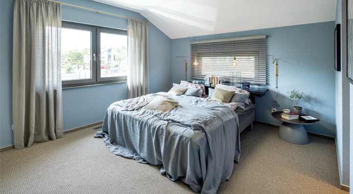 Schlafzimmer Artis 350 – Musterhaus Würzburg von FingerHaus