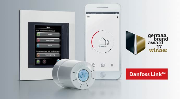 Einzelraumtemperaturregler Danfoss Link Einzelraumtemperaturregler Danfoss Link