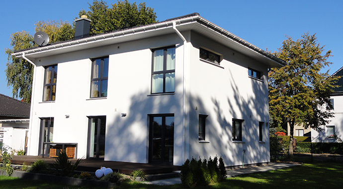 Danwood Musterhaus Park 151W Außenansicht