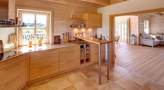 Sonnleitner Haus Attergau Küche