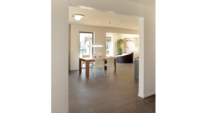 Meisterstück-HAUS KUBUS – Musterhaus Bad Vilbel Essbereich