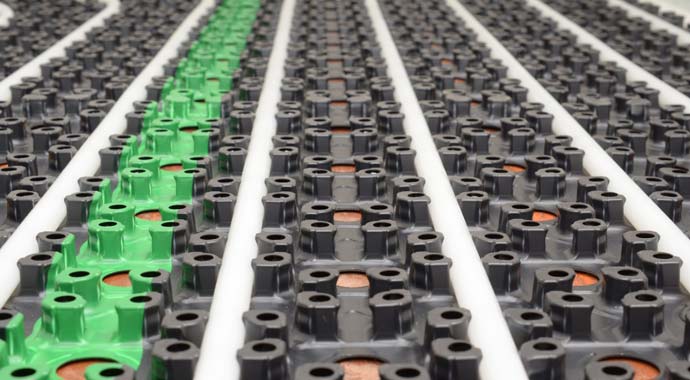 Fußbodenheizsystem top-Nopp mini von Empur