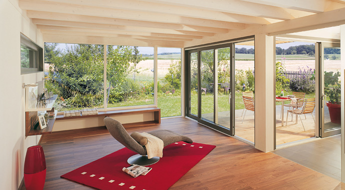 Beilharz Musterhaus Avantgarde Wohnbereich