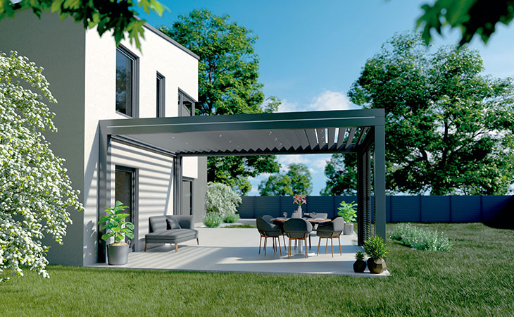 Terrassendach im 3D-Planer