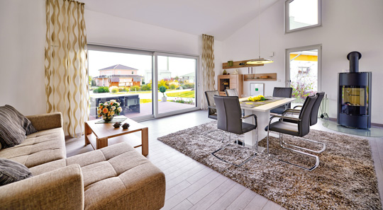 Musterhaus Cuxhaven Wohnbereich