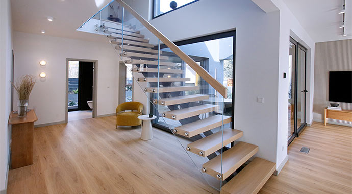 Treppenhaus Musterhaus Wuppertal von Danwood