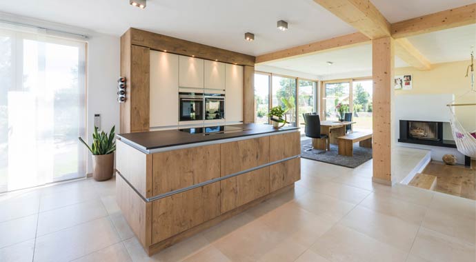 KitzlingerHaus individuelles Architektenhaus Küche