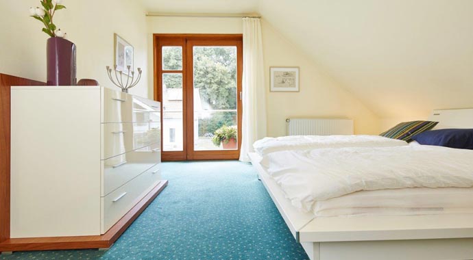 Gussek Haus Musterhaus Sabrina Schlafzimmer