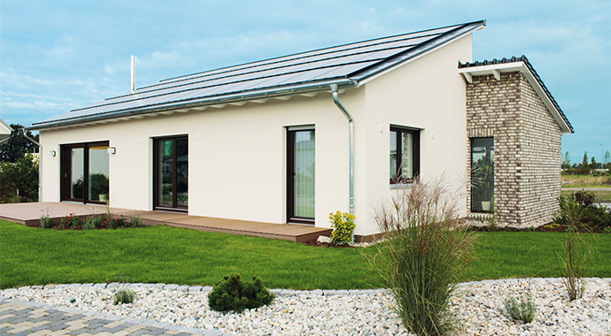 Helma Eigenheimbau Musterhaus Cuxhaven Außenansicht