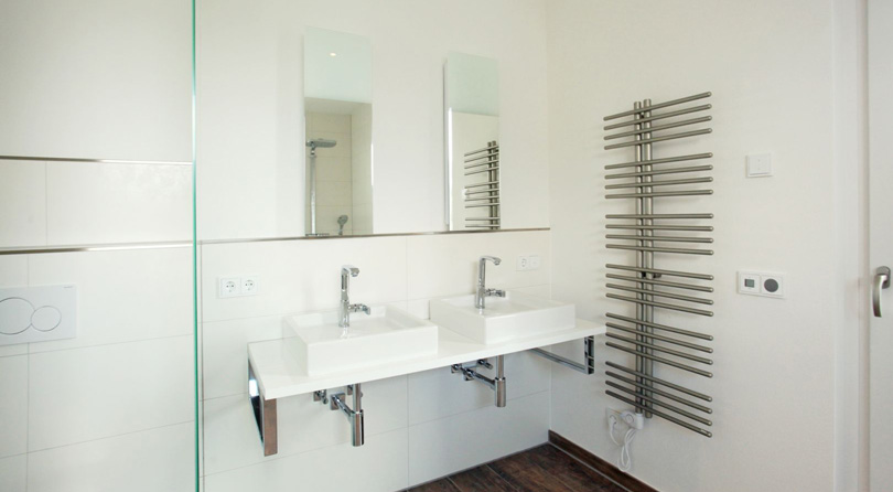 Musterhaus Stuttgart von Rötzer-Ziegel-Element-Haus Badezimmer