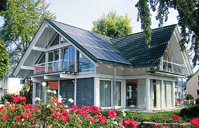 Kampa Musterhaus Fellbach Außenansicht