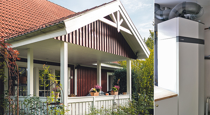 Neue Wärmepumpe für das Schwedenhaus | Foto: Nibe