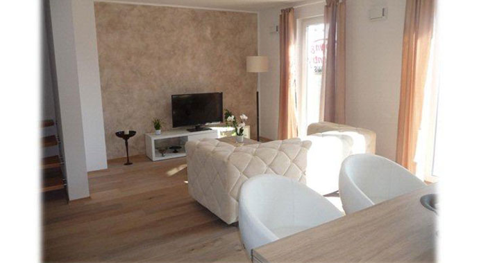 Town & Country Haus Musterhaus Doppelhaus Mainz 128 Wohnbereich