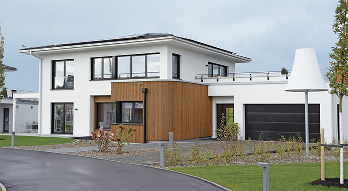 WeberHaus Ausstellungshaus Günzburg Außenansicht