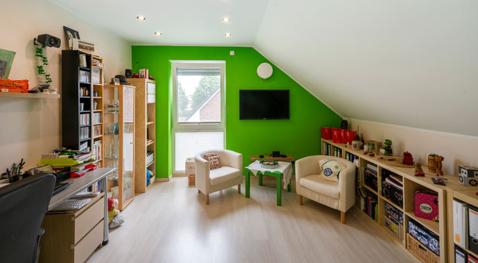 Kinderzimmer EFH 144 von Ytong Bausatzhaus