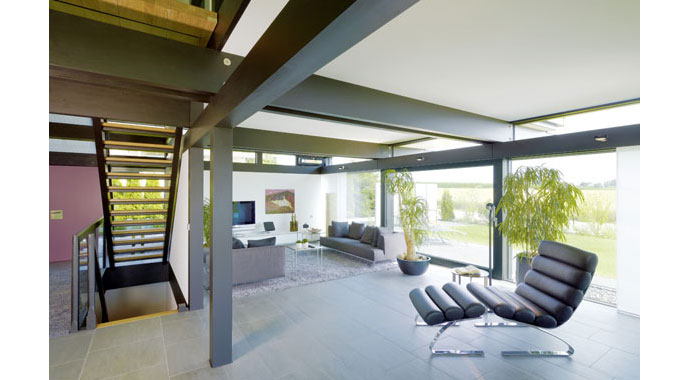 Huf Haus, Musterhaus Art 3 Wohnbereich
