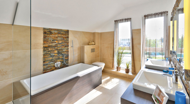 Musterhaus Brüssel Badezimmer