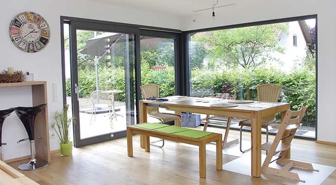 ZimmerMeisterHaus Musterhaus Jesingen Essbereiche