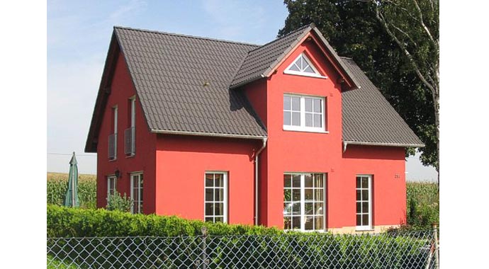 Town & Country Haus Musterhaus Lichthaus 121 Außenansicht