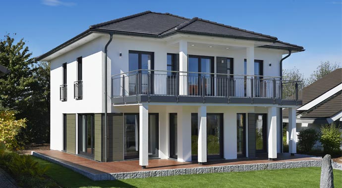 Rensch-Haus Musterhaus Montana Außenansicht