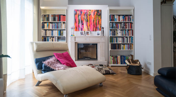 Wohnbereich Stadtvilla Potsdam von ARGE-HAUS