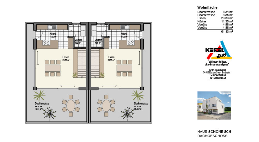 Keitel-Haus, Schönbuch/individuelle Planung