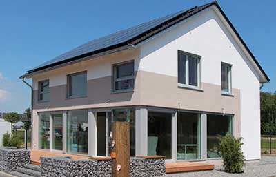 Kampa Musterhaus Köln Außenansicht